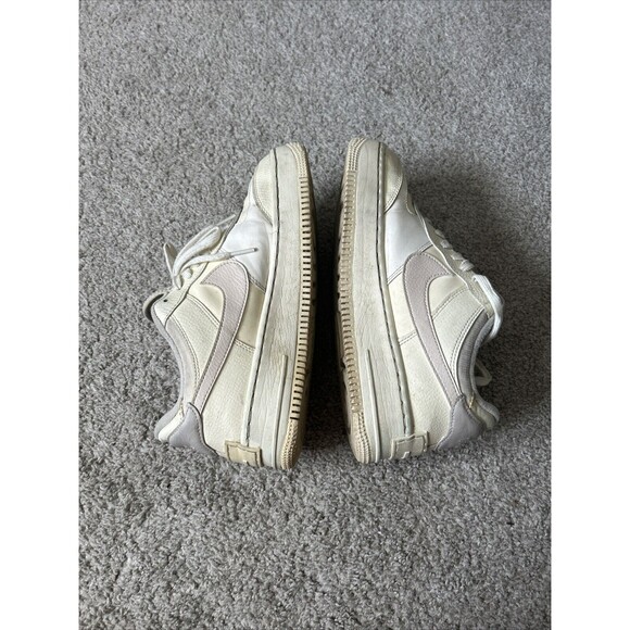 Nike Air Force 1 Shadow Cream Off‎ White EUC Womens Size 10 - Picture 8 of 8